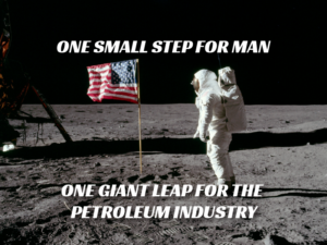 One small step for man, one giant leap for the fuel industry.
